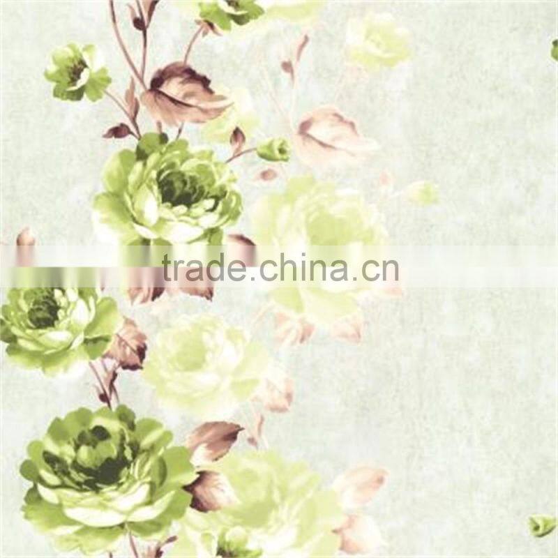 Hot Sale Modern Style Big Flowers Wallpaper for Home