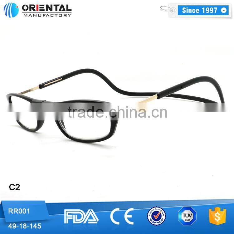 2016 High Quality Plastic Frames Magnetic Reading Glasses
