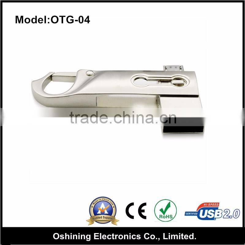 Phone U Disk 8g 16g 32g Otg USB pendrive Push-pull Computer Phone External Hard Drive (OTG-04)