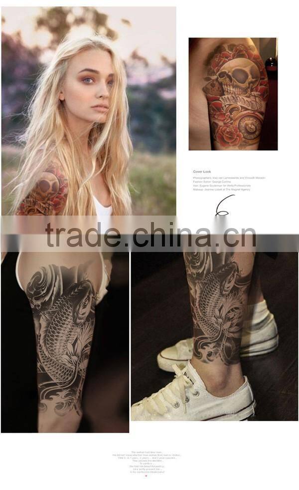 WX- 031 Pretty CMYK Tattoos/ Temporary Body Tattoo Sticker