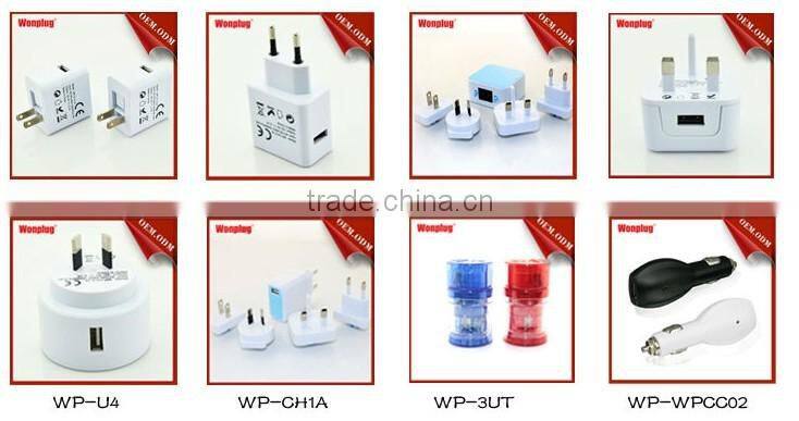 Universal EU UK AU to US USA AC Travel Power Plug Adapter Outlet Converter Hot