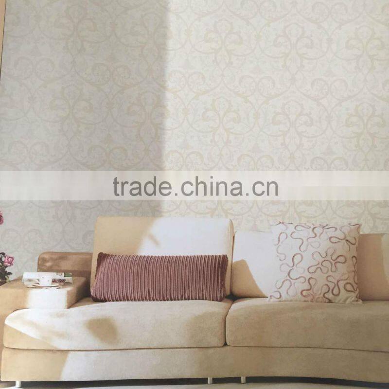 paper back vinyl wallpaper with abstract painting