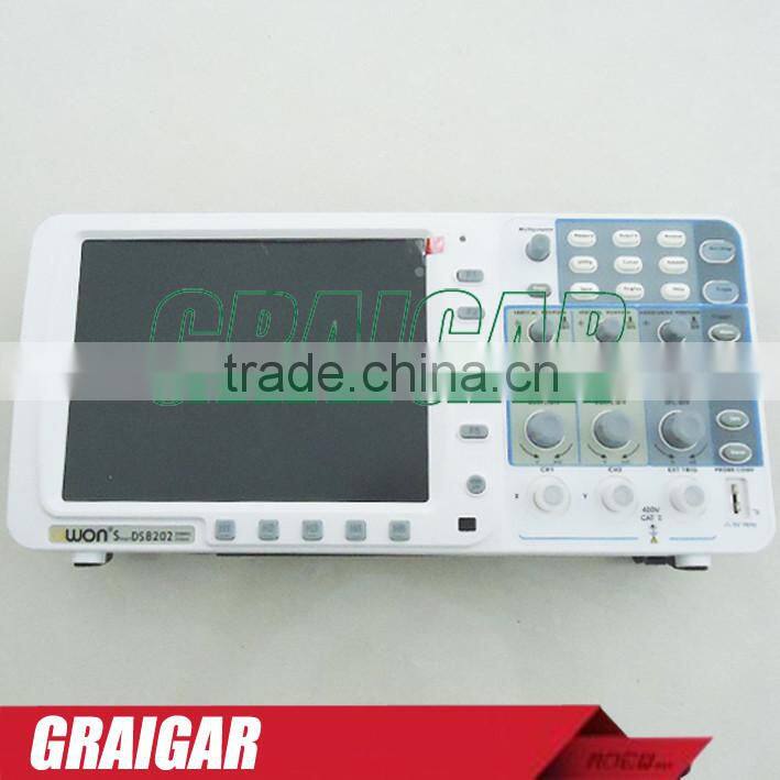 OWON digital storage oscilloscope SDS8202 200MHz 2GS/s 2channel, 10M deep memory
