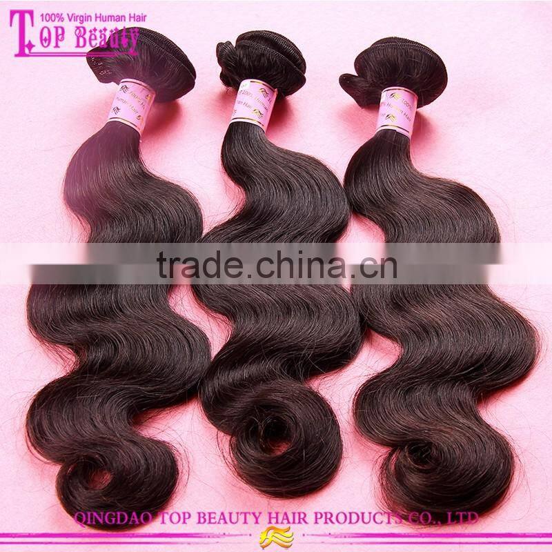2016 Hot selling 6A 7A 8A grade 10 inch body wave brazilian hair