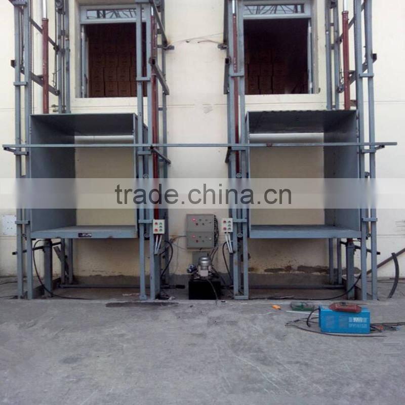 2015 New Hot Fashion top sell 3 ton hydraulic scissor car / cargo lift