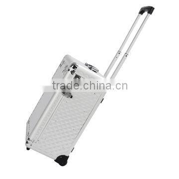 Aluminum professional Beauty alminum make up tool trolley case