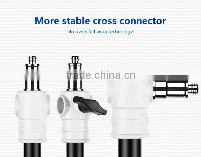 New released photographic equipment HPUSN photo studio 2.2m detachable axis light stands