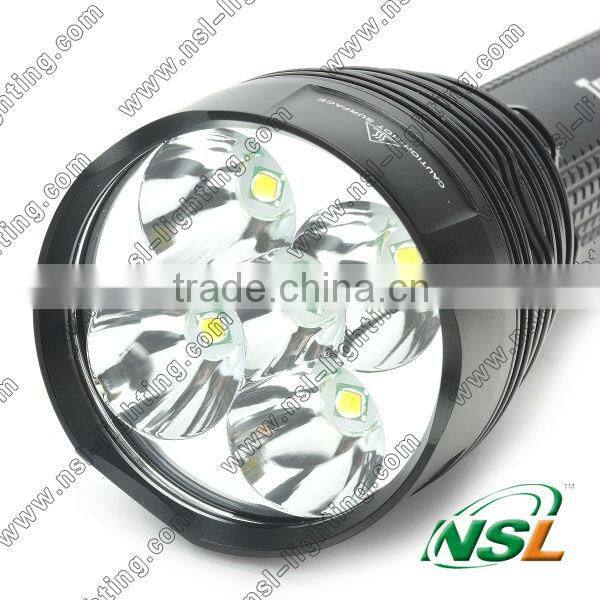 Trustfire TR-J12 Cree XM-L T6 5-LED 4500LM 5-Mode Memory Led Flashlight