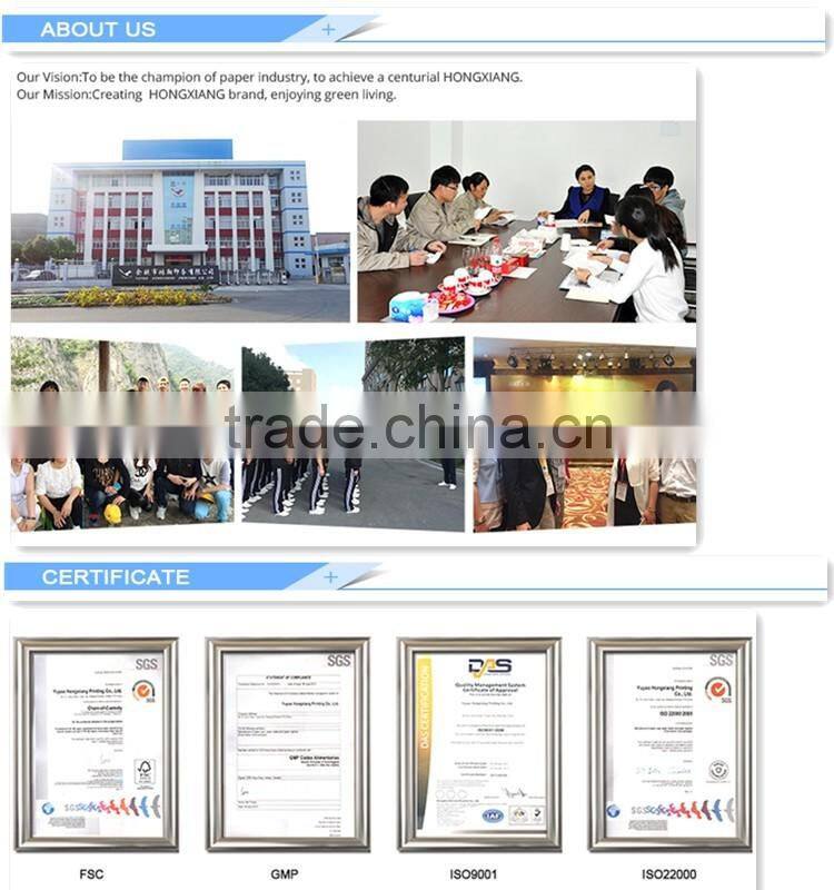 006 FSC material printed disposable tableware for party