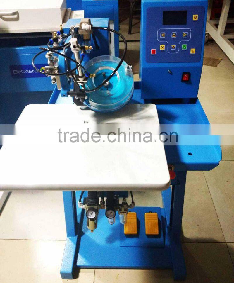 apparel machinery rhinestone hot fix machine with new panel Baofeng
