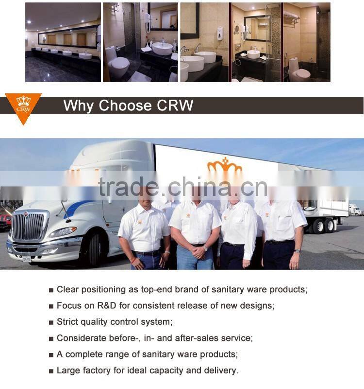 CRW HTC3508 Two Piece Small Bathroom Toilet