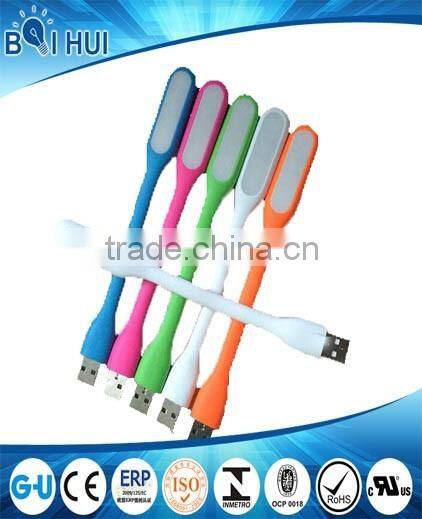 china silicon material usb led lamp stick 0.5-1.2w with eom logo