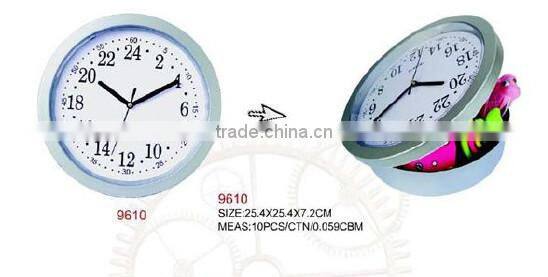 Unique Gift Ideas Cheap Watches Quartz Clock With Hidden Safe