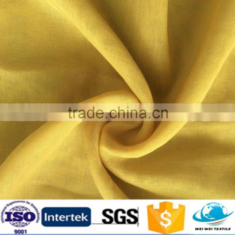 Gold supplier 100% polyester voile fabric