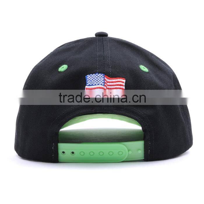 fashion adjustable sport baseball black caps
