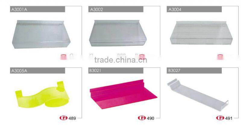 A30001 Popular use shoes display plastic clear acrylic shoe display riser
