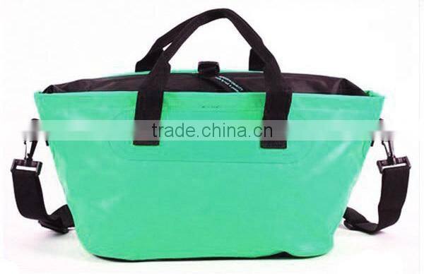 Bright color Tarpaulin Waterproof swimming tote bag