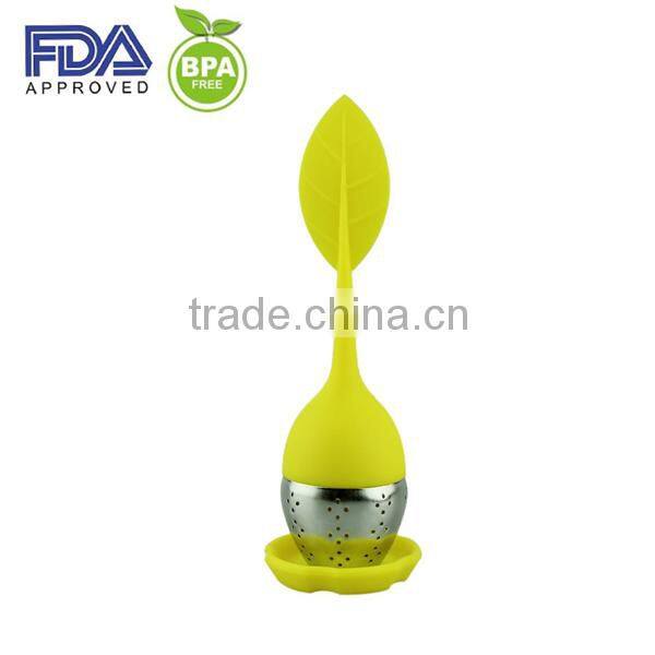 Silicone Tea Bag Infuser, Tea Infusers Strainer Loose Herbal Tea Leaf Filter