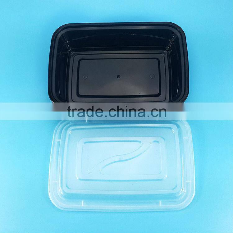 takeaway food container disposable 750ml / 500ml - 1000ml takeaway food container plastic