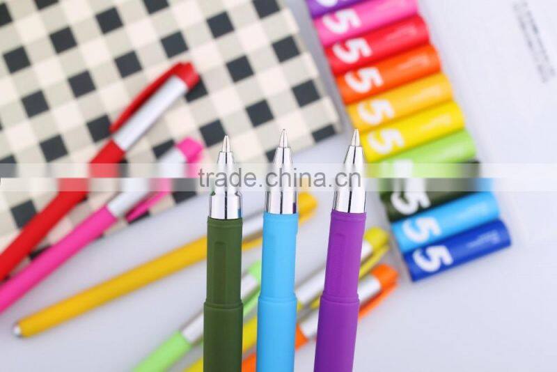 xiaomi battery colorful gel ink pen ,kids color gel ink drawing pen