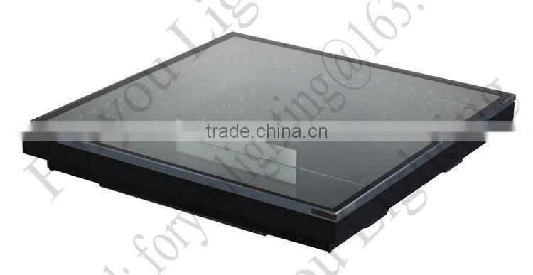 Wedding Decoration Magic 3D Toughened Floortile 5050 LED Dancing Floor Light