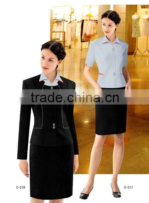 Hot sell staff uniform/office uniform009