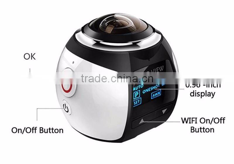 New action 360 panoview Camera 4k extreme wifi camera VR function