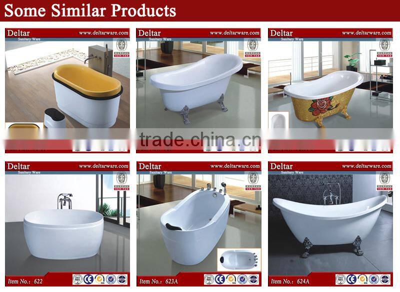 1.5m length royal acrylic clawfoot corner bathtub, Europe style tubs removable bathtub, custom size bathtubs