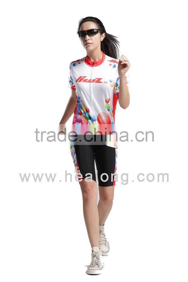 2014 fashionable women cycling jersey