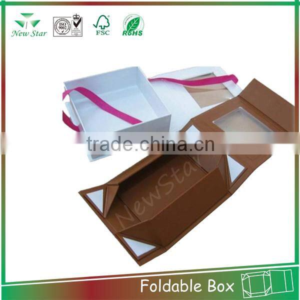 foldable paper box, rigid foldable box, foldable packaging box