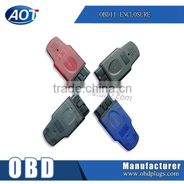 J1962 obd2 plastic housing obd diagnostic enclosure