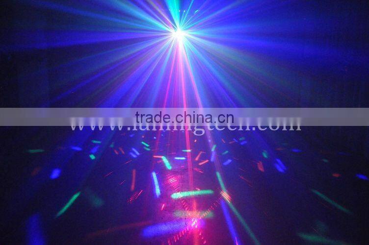 LPX12RG MixLEDLaser 8*3W White LED Strobe + 5*3W RGBWY LED Effect + 150mW RG 12Gobo Laser Light