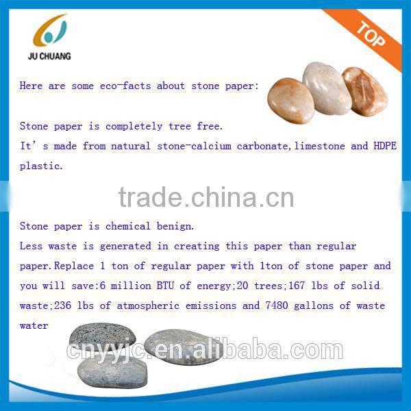 Mini stone paper notepad