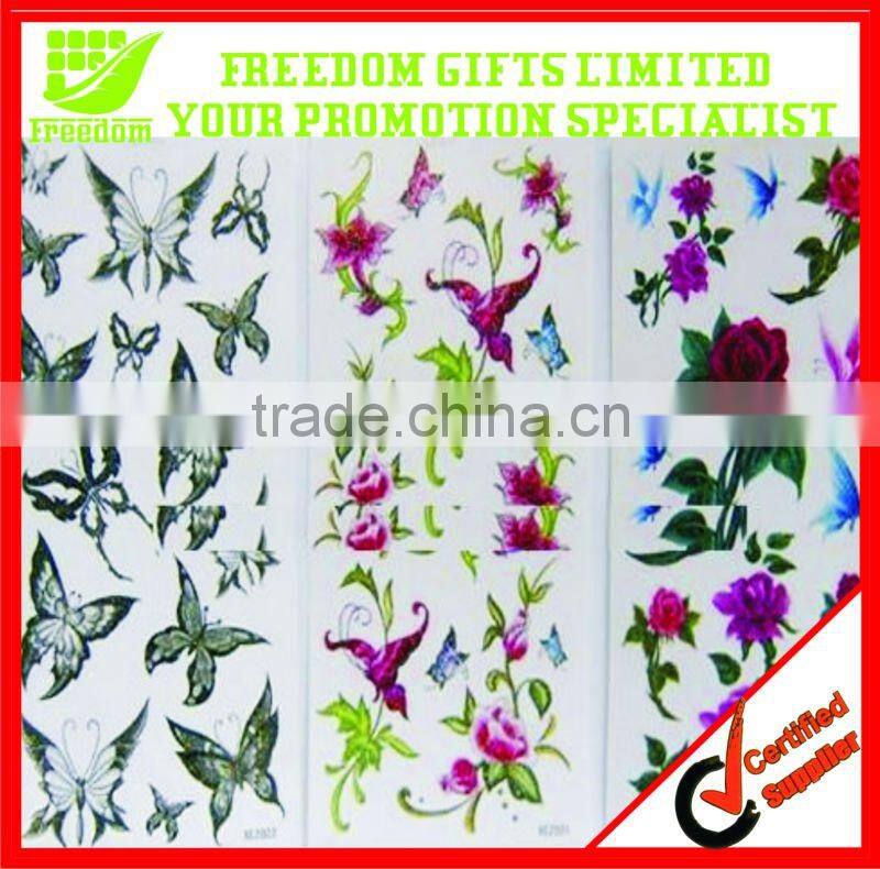 EN71 Tested Material Kids Tattoo Sticker