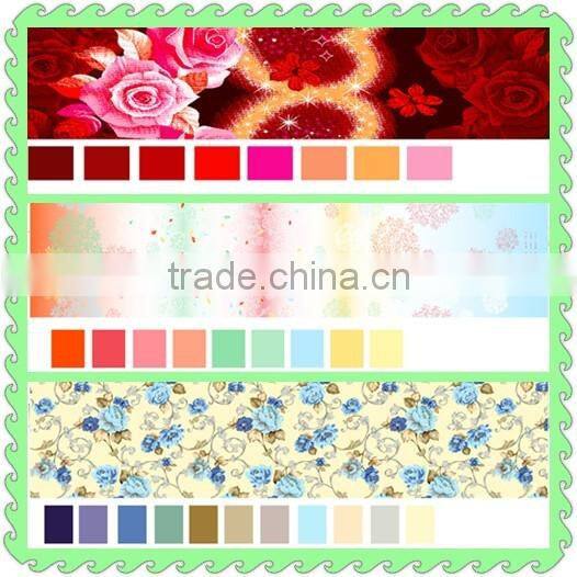 2016 High quality fabric 100% polyester fabric printing bedding home textile fabric