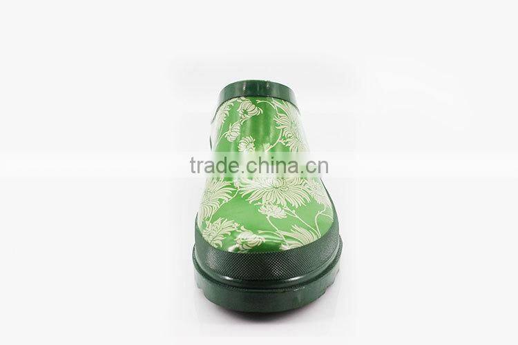 China supplier Environmental Summer short rain boots women