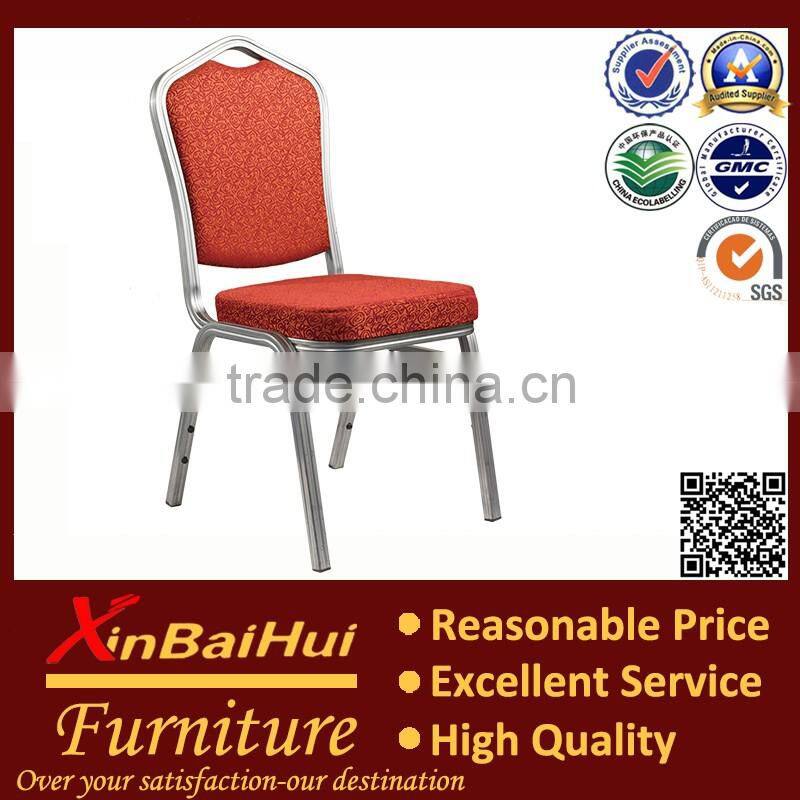 Modern red color BH-L8314 metal dining chair hotel chair