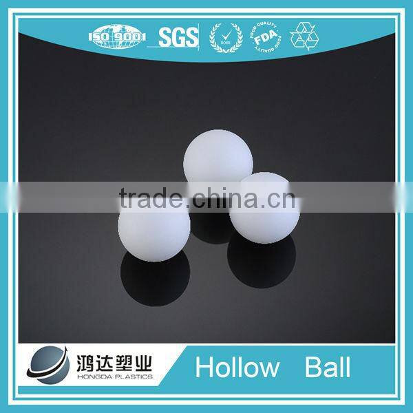 High quality clear plastic hollow balls 35.56mm