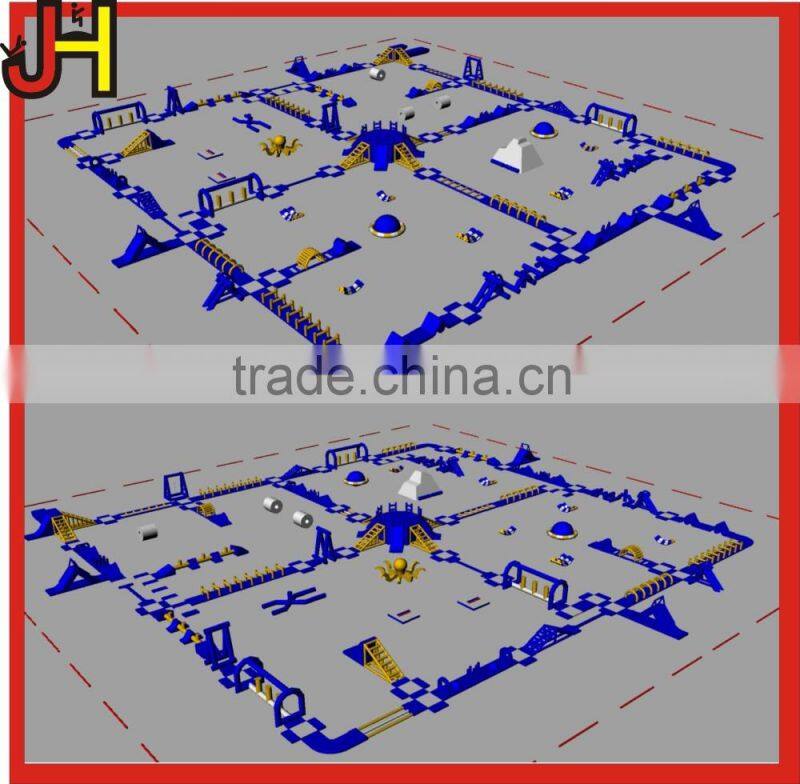 Professional Design Commercial Floating Water Park Games For Adults