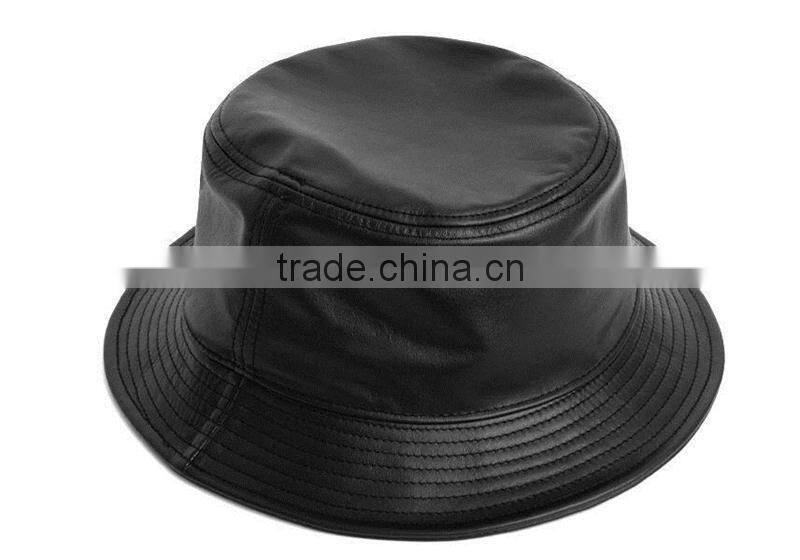 Hot selling promotional black floppy bucket hat