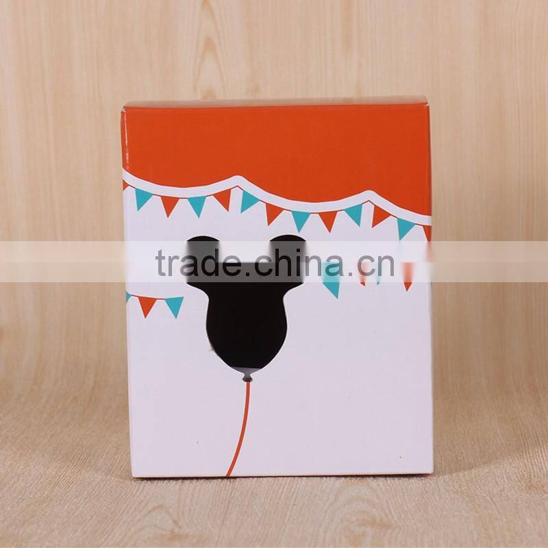 Full-color offset printing corrugated toy box for children