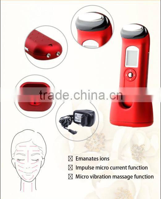 Multi-function beauty facial skin massage machine for wrinkle removal, face lifting -JTLH-1602