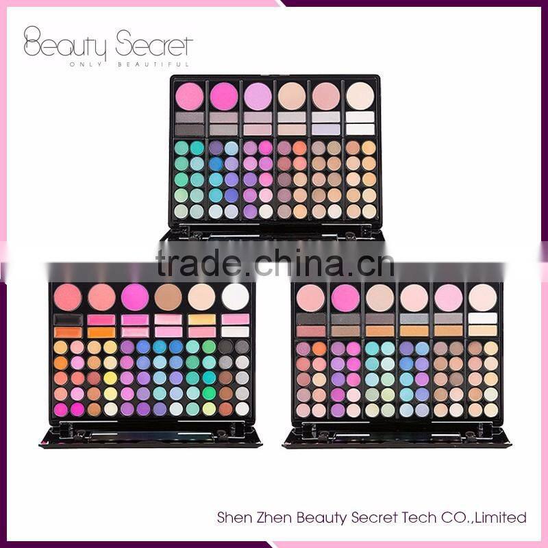 High Pigment 78colors Eyeshadow Palette manly cosmetics eyeshadow
