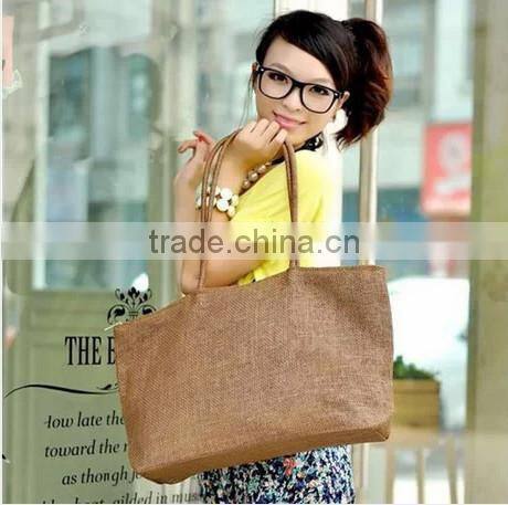 Simple paper bag for woman in summer