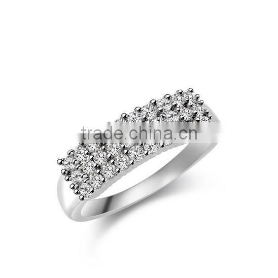 NEW Fashion Retro Big Oval Black Rhinestone Finger Ring Adjustable Women Jewelry