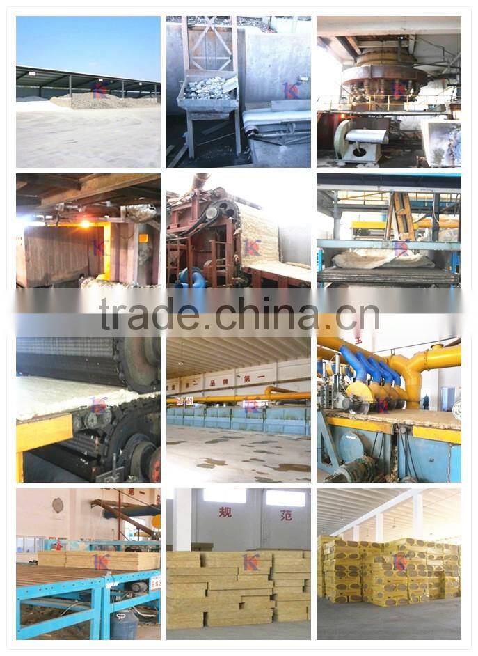 ISO9001 certificated rock wool panel for exterior wall