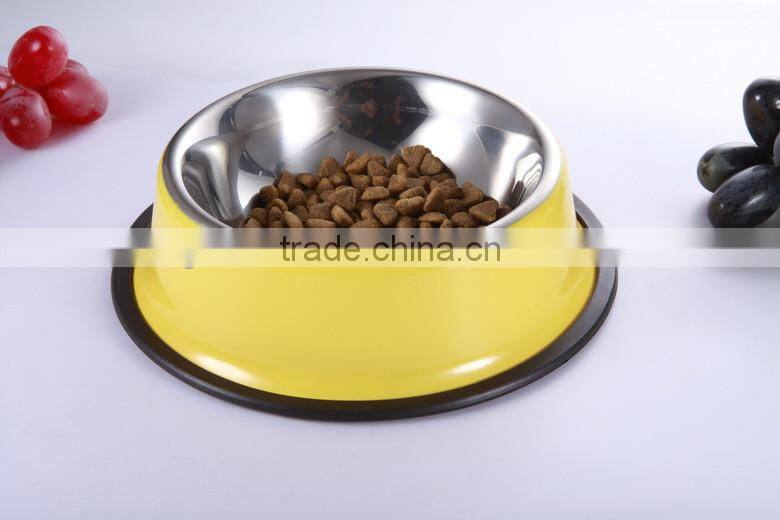 Easy to take 100% melamine heat resistant pet bowl pet feeding bowl