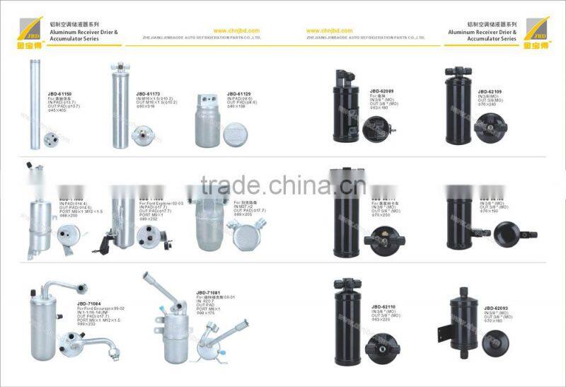 steel auto air conditioner receiver drier ,Low price auto ac parts steel auto receiver drier,auto air conditioner receiver drier