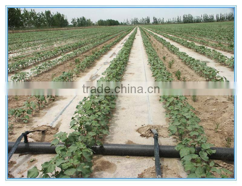 HDPE plastic irrigation pipe for farm land irrigation system water transfer