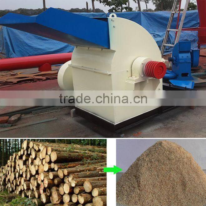 China wood sawdust mill machine with low noise